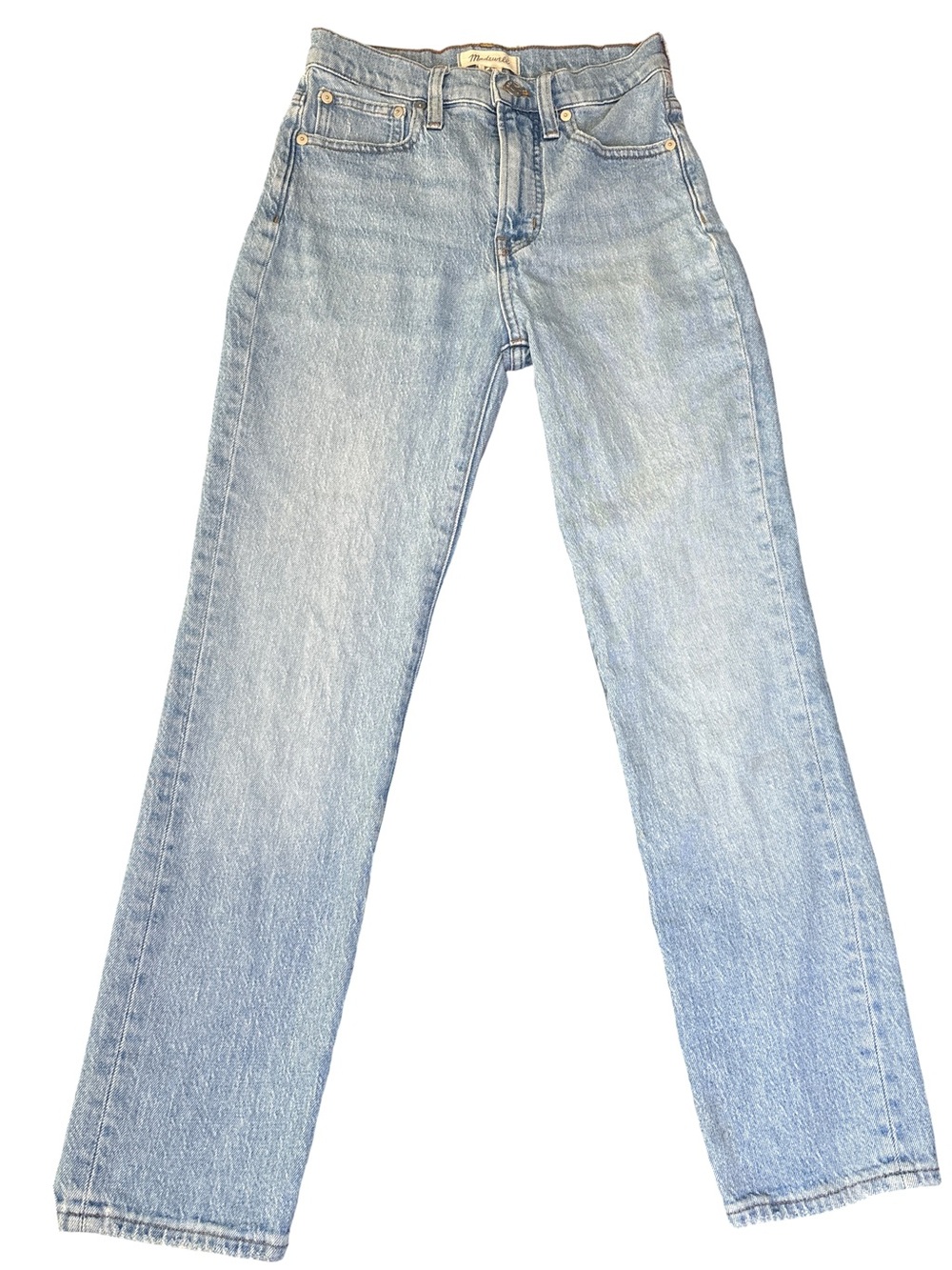 Madewell Perfect Vintage Jeans Size 24 Light Wash Denim